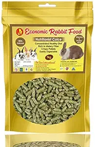 Pet Care International (PCI) Economic Food for Rabbit, A Complete and Balanced Diet with Rich in Protein, Minerals, Vitamins & Calcium (1Kg)