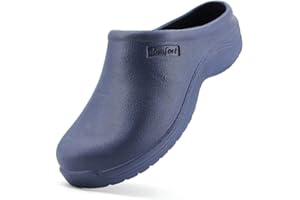 JOMIX Zuecos Sanitarios Hombre Trabajo Hospital Cocina Jardín Zuecos Ergonómicos Goma Eva Fabricados en Europa