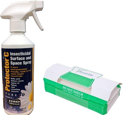 Complete Cockroach Killer Spray and Trap Kit (LARGER PROFESSIONAL PRODUCTS NOW AVAILABLE FOR AMATEUR USE)