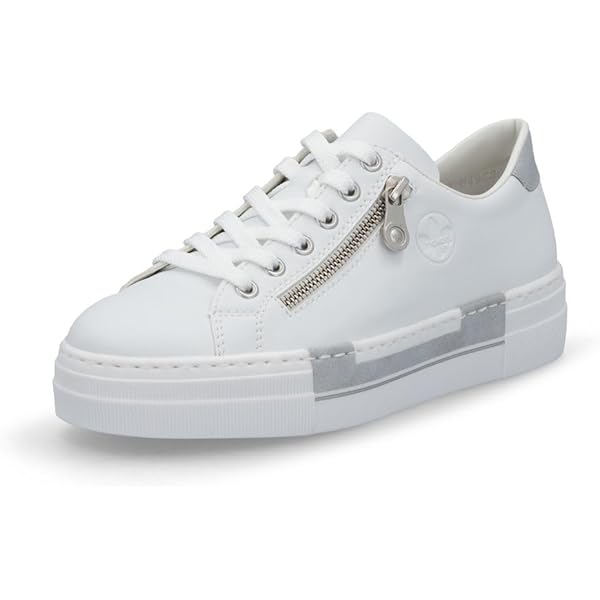 Rieker M6651 Sneakers voor dames, Beige combi., 36 EU Rieker M6651 Sneakers voor dames, Beige combi., 36 EU