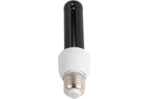 SFNTION Ampoule UV E27 lumière noire CFL lampe fluorescente pour boîte de nuit, bar, germicide (couleur assortie)