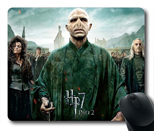 Gaming Mouse Pad, Harry Potter And The Deathly Hallows Personalized MousePads Natural Eco Rubber Durable Design Computer Desk Stationery Accessories Gifts For Mouse Pads