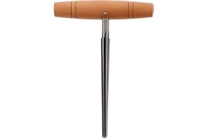 ULTNICE Violin Peg Hole Reamer with Wood Handle