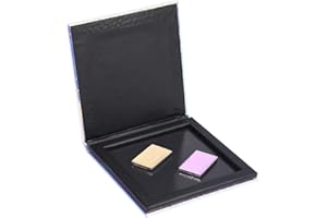 LONGZHUO Paleta de maquillaje magnético Chase Color Paleta de cosméticos magnética vacía Grident Sombra de ojos Lápiz labial Polvo de rubor Caja de almacenamiento de maquillaje DIY