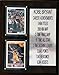 Produktbild C & I Collectables NBA Los Angeles Lakers Kobe Bryant Karriere Stat Plaque, braun
