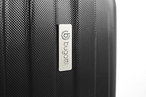 Bugatti Case „Cosmos“ 55cm in black Laptop Rollkoffer, 50 cm, 39.4 liters, Schwarz (Black) - 3
