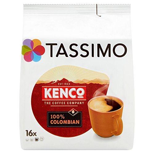 TASSIMO Kenco Colombian 16 T DISCs (Pack of 5, Total 80 T DISCs)