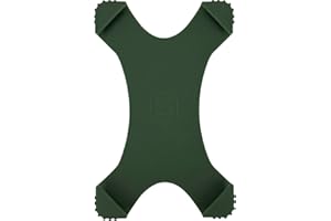 ZhaoCo Anti-Glissement Silicium Dragonne Support de Poignée de Doigt Universel pour 6" / 6.8'' / 7'' Kindle liseuses/Kobo/Sony eBook, Vert foncé