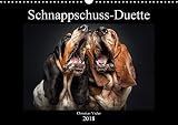 Schnappschuss-Duette (Wandkalender 2018 DIN A3 quer): Hunde schnappen nach Leckerchen - erstmalig zu zweit vor der Kamera. (Monatskalender, 14 Seiten ) (CALVENDO Tiere) by 
