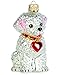 Produktbild Christbaumschmuck Figuren Hunde ( Bichon Frise 7.5cm ) Weihnachtskugeln Weihnachtsbaumschmuck Christbaumkugeln Hund Deko Glas