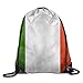 Produktbild Lesif Italien Flagge Gym Beam Port Kordelzug Schulter Leinwand Rucksack Reisen Tasche