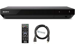 Region Free 4k UHD Blu-ray Player Compatible with Sony UBP-X700 | Multi-Region Code Free | UHD 4K Playback, Blu-ray Zone A, B, C Plus DVD Region 0-8 | Dynastar 6FT HDMI