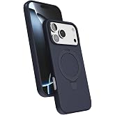 Coverzone iPhone 17 Pro Max ile uyumlu Kılıf MagSafe ile uyumlu MP-Regal Katlanabilir Standlı El parmak ge&ccedil;meli Kablosuz Şarj