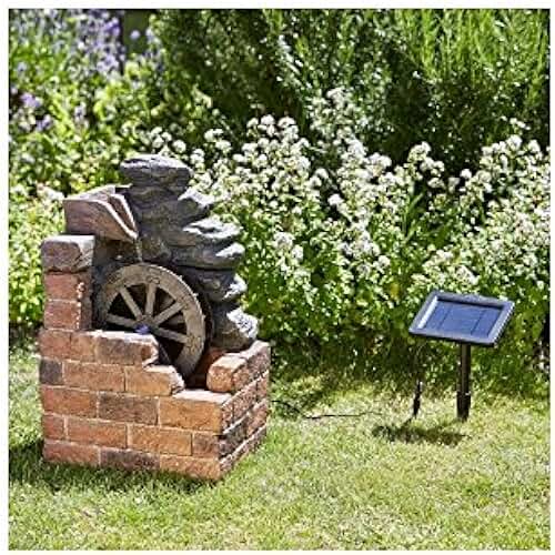 Amazon.co.uk solar powered water features Garden & Outdoors