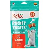 Reflex Pocket Treats Deri ve T&uuml;y Bakımı Destekleyici Kedi &Ouml;d&uuml;l Maması 60 Gr