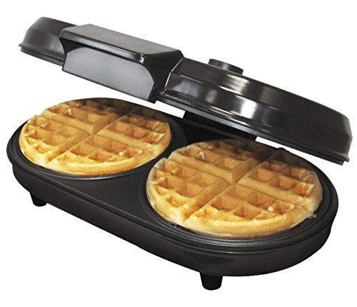 Richard Bergendi Doppel Belgische Waffelautomat, Waffeleisen, 1200 W, Antihaft Platten, variable Temperaturregelung - 2