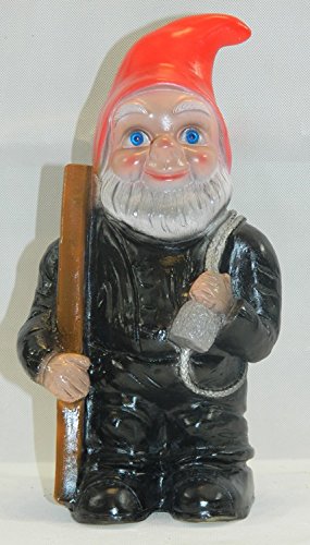 Gartenzwerg Schornsteinfeger aus bruchfestem PVC Zwerg Made in Germany Figur