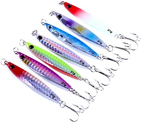 Fishing Lures Bait Hooks Tackle Tool, 7 Pcs
