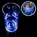 Produktbild Monsterzeug Touch Leuchtglas blau, Trinkglas mit blauer LED, Trinkbecher mit Touchfunktion, Longdrinkglas leuchtet im Dunkeln, 200 Stunden Leuchtdauer, Fassungsvermögen 300 ml