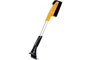 Aoreun Rascador de Hielo para Coche, raspador de Hielo y Nieve, 2 en 1 Cepillo de Nieve extraíble y Cepillo, raspador Hielo Coche para Coches, Camiones y todoterrenos - 29.1 Inch