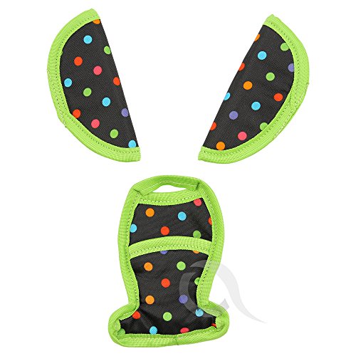 BELTS PADS SHOULDER STRAP AND CROTCH COVER fits MAXI COSI Cabriofix Cabrio car seat (1-3-green))
