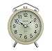 EDEAL Round Shape Cream color Beep Analog Alarm Clock With Led Light - EDALRM014 RS.549.00