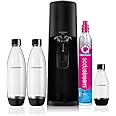 Sodastream Terra Megapack, Gasatore D’Acqua Per Trasformare L’Acqua In Acqua Frizzante, 28,8 X 19.5 X 43.6, Nero