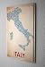 Produktbild Blechschild Welt Reise Kartenausschnitt Italien Wand Deko Schild 20X30 cm