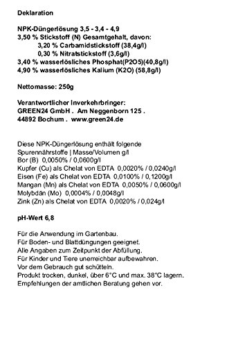 Hoya Dünger Wachsblumen düngen Flüssigdünger HIGHTECH - 4