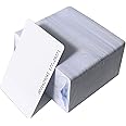 100Pcs 125Khz RFID Cards by UMTMedia® - EM4100 TK4100 Contactless Proximity Smart Card ID Entry Access Control Read Only