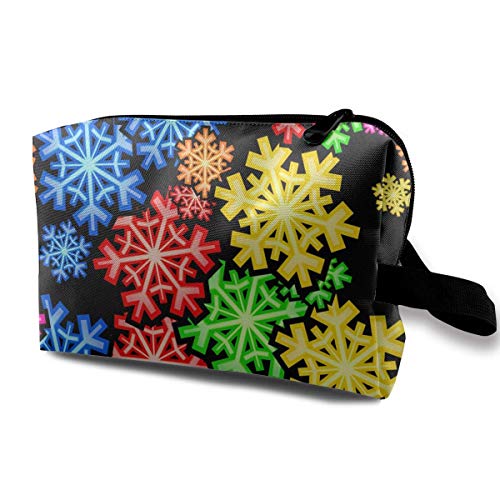 Color Snowflake Magic Makeup Bag Lazy Cosmetic Bag Portanle Travel Handbag