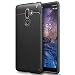Produktbild Nokia 7 Plus Hülle, iBetter Ultra Thin Tasche Cover TPU Silikon Handyhülle Stoßfest Case Schutzhülle Shock Absorption Backcover Hüllen für Nokia 7 Plus Smartphone (Schwarz)