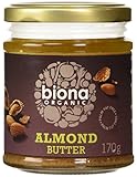 Biona Organic Almond Butter 170 g (Pack of 3)