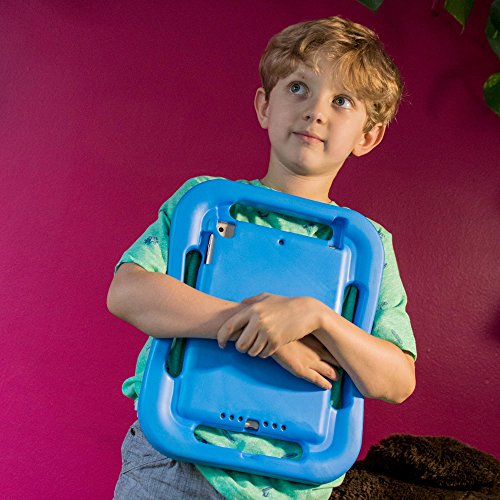 iPad Mini 1 / 2 / 3 / 4 Kinderhülle, COOPER GRABSTER strapazierfähige robuste, widerstandsfähige, stoßfeste, schützende Spielhülle für Kinder mit 4 Griffen & kostenlosem Displayschutz (Pink) - 9