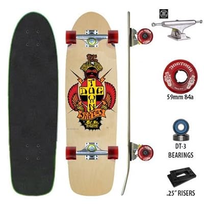 Dogtown - Skateboard Pack Complet Cruiser Bois Og Pc Tailtap - Orange/red/yellow - Taille:8.3
