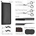 Professional Hairdressing Barber Salon Scissors Hair Thinning Scissors Set 6 Inch, Women Men Hair Cutting Equipment Tool in Pouch