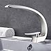 Produktbild Bad Wasserhahn Beckenfaucets Modern Bathroom Mixer Tap Washbasin Faucet Single Hole Elegant Crane For Bathroom Brisante Nickel