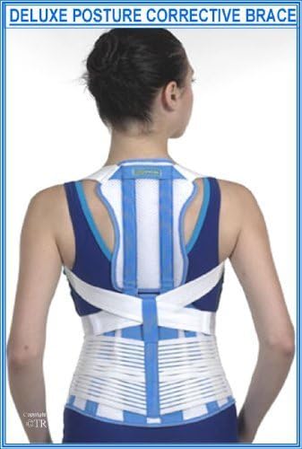 DELUXE POSTURE BRACE &amp; BACK LUMBAR SUPPORT COMBINED Size = X.LARGE (Free P&amp;P Worldwide) all other sizes available, just type into the search bar above " prolineonline" will show all other sizes and items available.