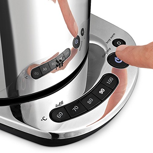 WMF SKYLINE Wasserkocher Vario, 1,6 l, 3000 W, 5 Temperaturstufen 60° – 100°, cromargan poliert - 5