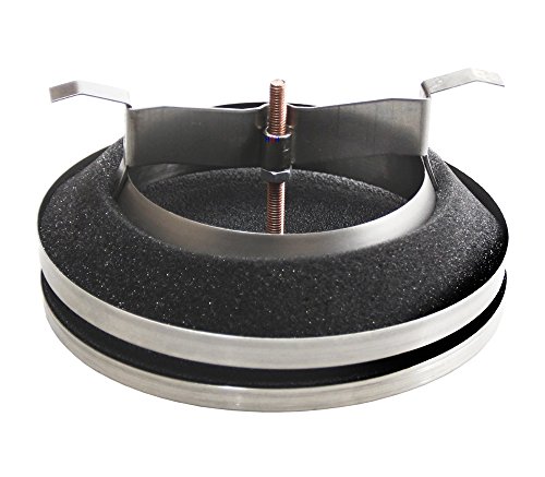 Edelstahl Zuluftventil LG – 125 TEE L Deckenventil DIN 125 Deckenlüfter - 2
