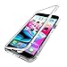 Produktbild QINPIN Für iPhone 6Plus/6sPlus Magnetische Adsorption Metallhülle + Gratis gehärtetes Glas Silber