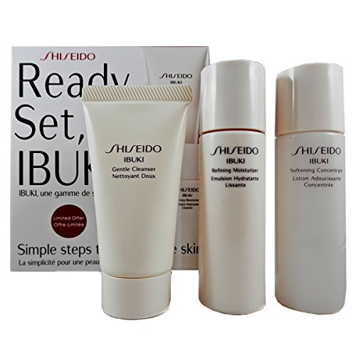 Preisvergleich Produktbild Shiseido Gesichtspflege Kit 3 tlg. Set Ibuki Starter