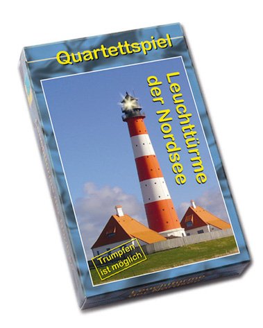 Preisvergleich Produktbild Quartettspiel Leuchttürme der Nordsee