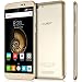 Produktbild CUBOT NOTE S 3G Smartphone ohne Vertrag 5.5 Zoll Android 5.1 Quad Core 1.3GHz 2GB RAM+16GB ROM Dual SIM Dual Kamera Handy IPS HD Screen 4150mAh HotKnot OTG GPS WIFI Gold