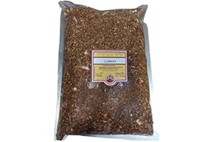 SABOREATE Y CAFE THE FLAVOUR SHOP Té Rooibos Limón En Hoja Hebra A Granel Infusión Natural Adelgazante 1 Kg