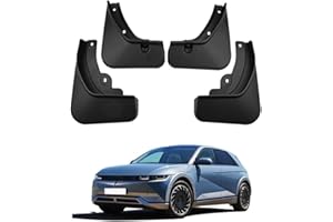 HEIBTENY Fahrzeuge Schmutzfänger Kotflügel Schwarzer Spritzschutz Schmutzfänger Schutz Für Hyundai Ioniq 5 2020+（4 Stück）