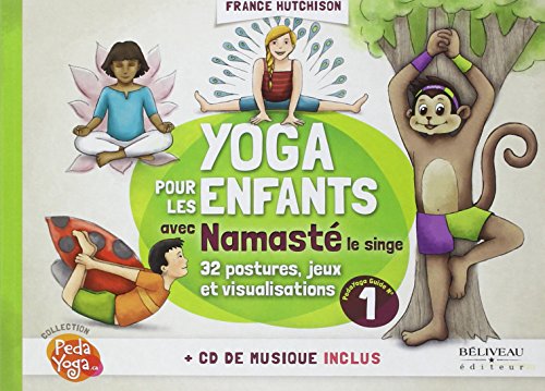 couverture de : Yoga pour les enfants avec Namasté le singe / 32 postures...