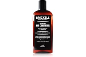 BRICKELL MEN'S PRODUCTS Brickell Men's Balsamo Rivitalizzante per Capelli per Uomo, Balsamo per Capelli Nutriente Naturale e Biologico, Ripristina Lucentezza e Umidità 237 mL, Naturale ed Organico