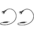 IKEA JANSJO LED USB lamp (Black, Set of 2)