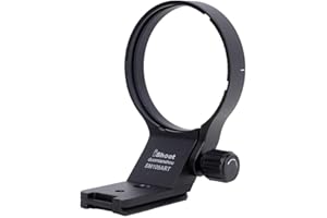 iShoot treppiede supporto anello obiettivo collare compatibile con Sigma 105 mm F1.4 DG HSM Art & Sigma 100-400 mm F5-6.3 DG DN OS, supporto obiettivo staffa inferiore Arca-Swiss Fit a sgancio rapido